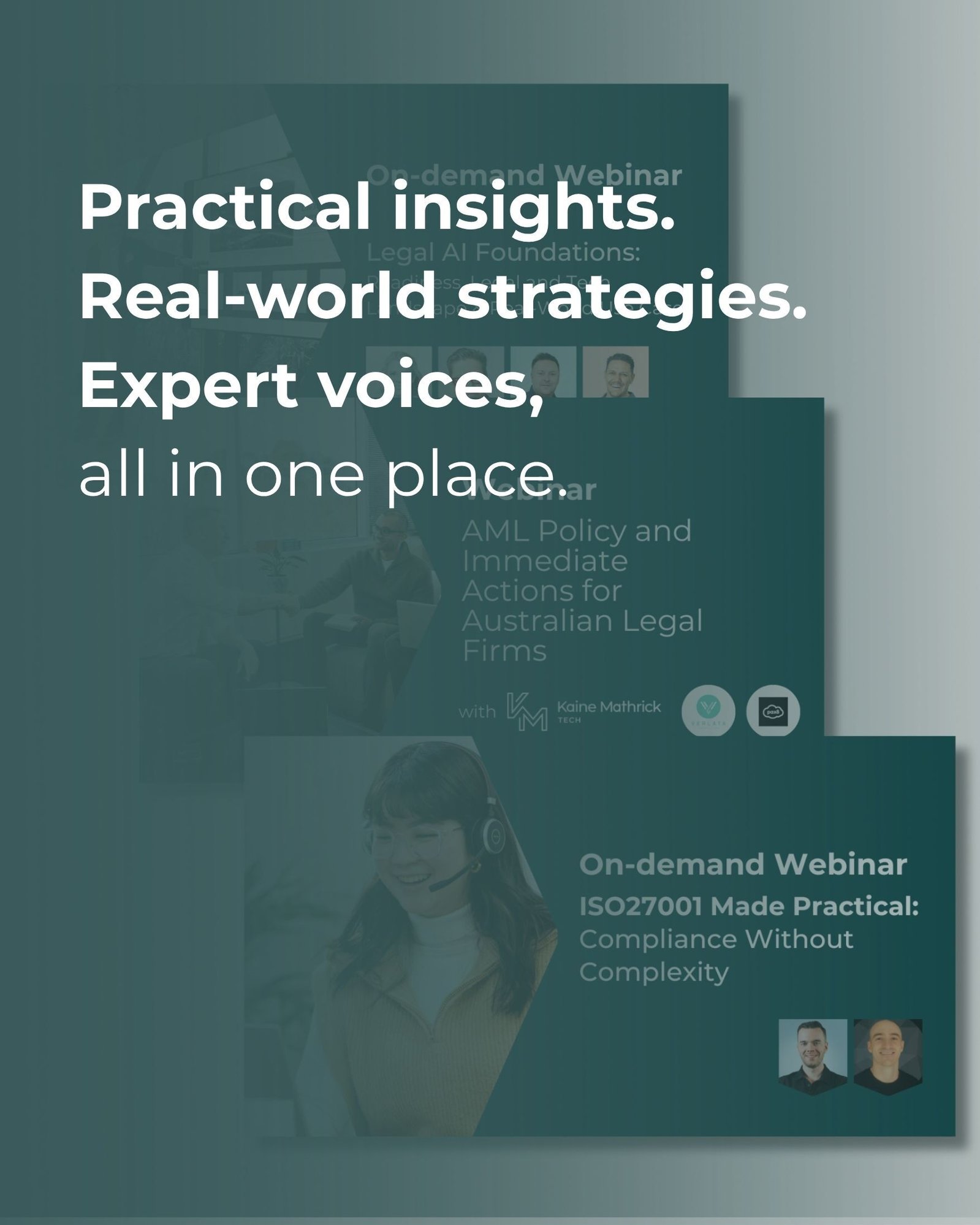 Practical insights.  Real-world strategies.  Expert voices, all in one place.